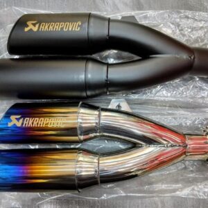 Akrapovic Double Barrel Imported Exhaust Steel