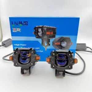 Fog Lamb | HJG Single Lens | White Yellow With Flashing