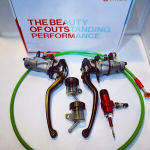 Hydrolic brembo Clutch & Break Lever Set Premium Quality Universal Fit For All Bikes